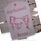 Preview: Impfausweishülle Chihuahua weiß